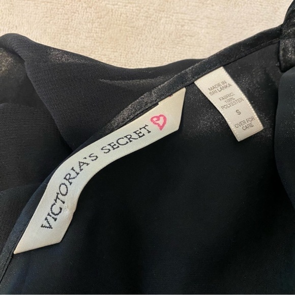 Vintage Victoria’s Secret Rose Front Sheer Babydoll Top - Picture 5 of 6